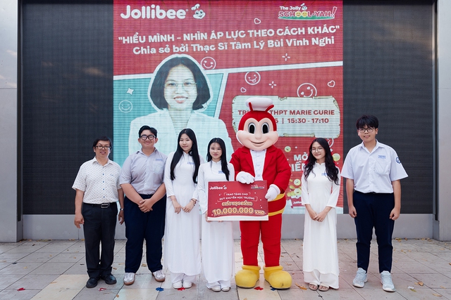 Jollibee đem gi&aacute; trị t&iacute;ch cực đến giới trẻ qua h&agrave;nh tr&igrave;nh The Jolly School - Yah!  - Ảnh 4.