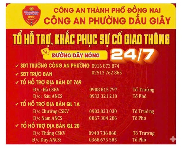 Tổ hỗ trợ khắc phục sự cố giao th&ocirc;ng Dầu Gi&acirc;y - Ảnh 5.