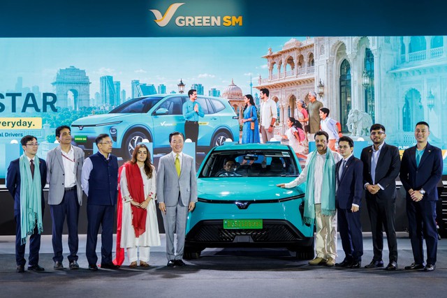 Taxi điện của Việt Nam 'chạy' sang tận thị trường đ&ocirc;ng d&acirc;n nhất thế giới- Ảnh 2.