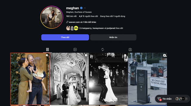 Meghan Markle đ&aacute;p trả c&aacute;o buộc 'đạo đức giả' v&igrave; đăng ảnh con l&ecirc;n mạng x&atilde; hội- Ảnh 1.