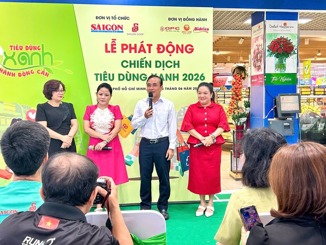 Ph&aacute;t động chiến dịch Ti&ecirc;u d&ugrave;ng xanh 2026- Ảnh 1.
