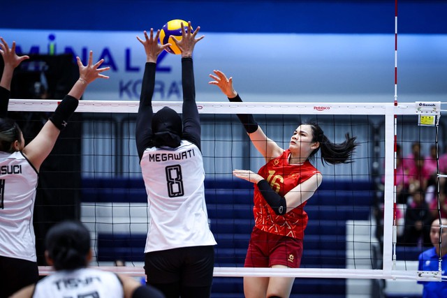 Đội tuyển b&oacute;ng chuyền nữ Việt Nam thắng &aacute;p đảo Li Băng trận ra qu&acirc;n AVC Cup- Ảnh 1.
