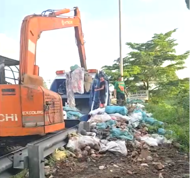 Phường Tân Tạo ra quân dọn vệ sinh: 3 ngày thu gom hơn 60 tấn rác - Ảnh 1.