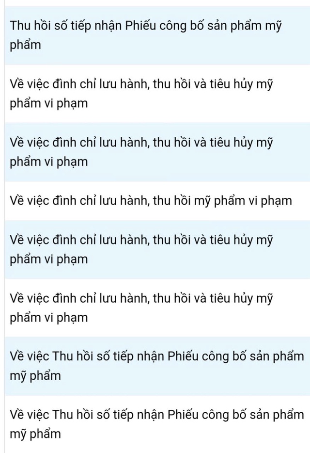 Th&ecirc;m 4 chất cấm d&ugrave;ng trong mỹ phẩm - Ảnh 1.