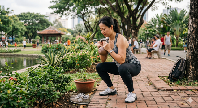 B&aacute;c sĩ m&aacute;ch: Ngừa ung thư bằng ăn cơm nh&agrave;, tập ngồi xổm - Ảnh 1.