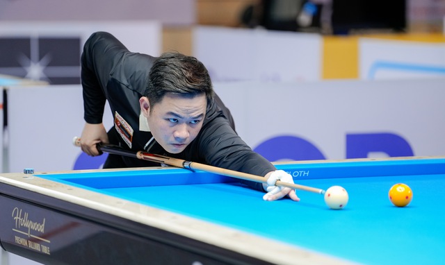 Billiards: Nhiều cú sốc ở vòng knock-out, Bao Phương Vinh dừng chân đầy tiếc nuối- Ảnh 1. Billiards: Nhiều cú sốc ở vòng knock-out, Bao Phương Vinh dừng chân đầy tiếc nuối- Ảnh 1.