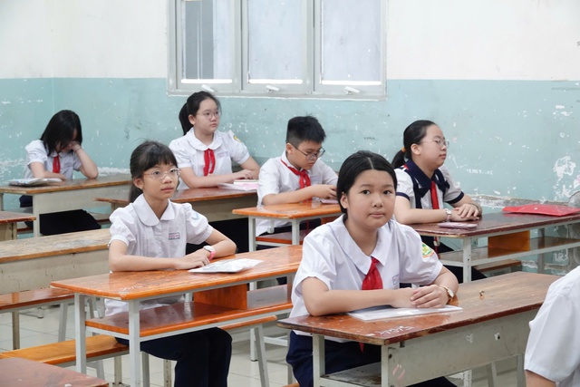 Cách đăng ký khảo sát lớp 6 Trần Đại Nghĩa cùng 4 trường THCS khác - Ảnh 1.