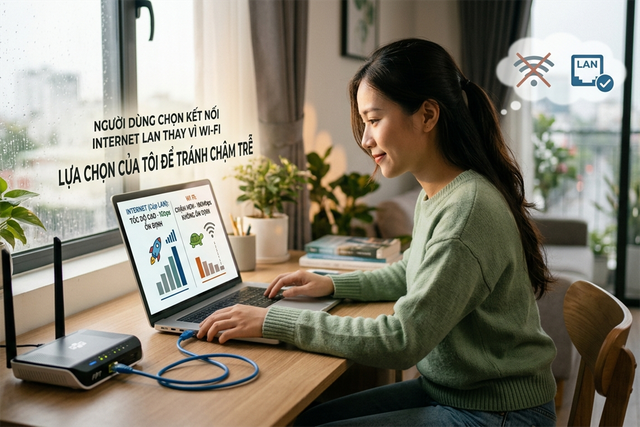 Lý do nhiều người vẫn dùng Ethernet giữa thời đại Wi-Fi - Ảnh 1.