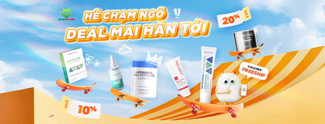 Hè chạm ngõ, Mai Hân ‘thả giỏ’ deal hời: Mỹ phẩm chính hãng sale bung nóc- Ảnh 1. Hè chạm ngõ, Mai Hân ‘thả giỏ’ deal hời: Mỹ phẩm chính hãng sale bung nóc- Ảnh 1.