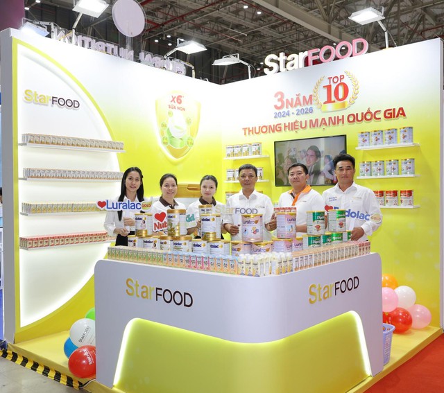 Từ Vietnam Dairy đến Vietbaby Fair 2026: StarFOOD khẳng định vị thế trong ngành dinh dưỡng- Ảnh 2. Từ Vietnam Dairy đến Vietbaby Fair 2026: StarFOOD khẳng định vị thế trong ngành dinh dưỡng- Ảnh 2.