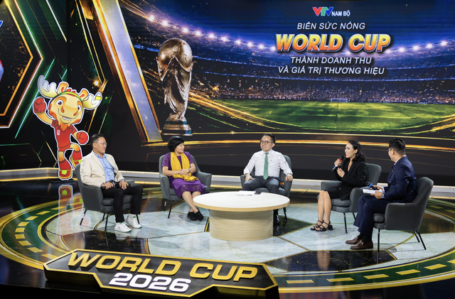 Nhìn World Cup 2026 qua 'lăng kính' kinh doanh thú vị từ buổi tọa đàm của VTV- Ảnh 1. Nhìn World Cup 2026 qua 'lăng kính' kinh doanh thú vị từ buổi tọa đàm của VTV- Ảnh 1.