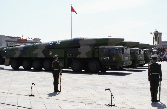 SIPRI: Trung Quốc mở rộng đáng kể kho vũ khí hạt nhân- Ảnh 1. SIPRI: Trung Quốc mở rộng đáng kể kho vũ khí hạt nhân- Ảnh 1.