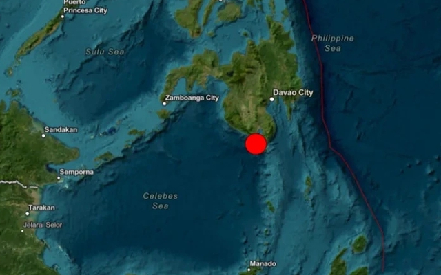 Động đất 7,8 độ Richter ở miền nam Philippines, nhiều nước cảnh báo sóng thần- Ảnh 1. Động đất 7,8 độ Richter ở miền nam Philippines, nhiều nước cảnh báo sóng thần- Ảnh 1.