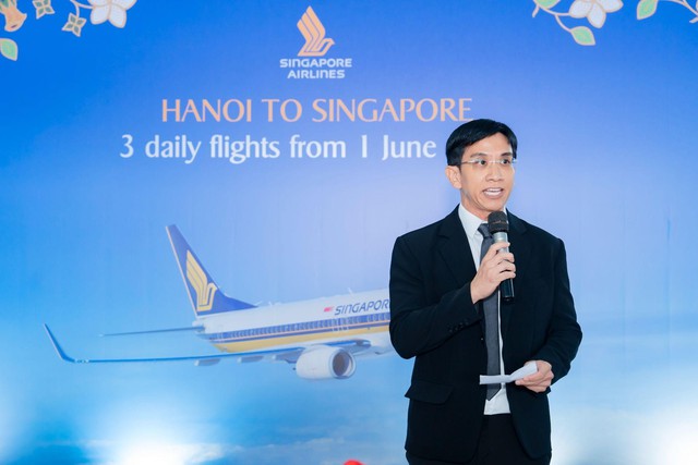Singapore Airlines bổ sung chuyến bay thứ ba mỗi ngày giữa Hà Nội và Singapore- Ảnh 2. Singapore Airlines bổ sung chuyến bay thứ ba mỗi ngày giữa Hà Nội và Singapore- Ảnh 2.