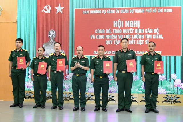 TP.HCM giao nhiệm vụ cho lực lượng tìm kiếm hài cốt liệt sĩ - Ảnh 1.