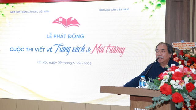 NXBGD Việt Nam phát động cuộc thi viết về ‘Trang sách và mái trường’- Ảnh 3. NXBGD Việt Nam phát động cuộc thi viết về ‘Trang sách và mái trường’- Ảnh 3.