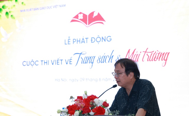 NXBGD Việt Nam phát động cuộc thi viết về ‘Trang sách và mái trường’- Ảnh 2. NXBGD Việt Nam phát động cuộc thi viết về ‘Trang sách và mái trường’- Ảnh 2.