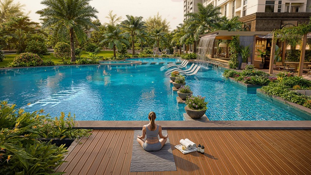 Căn hộ resort compound: N&acirc;ng tầm trải nghiệm sống đa thế hệ - Ảnh 3.