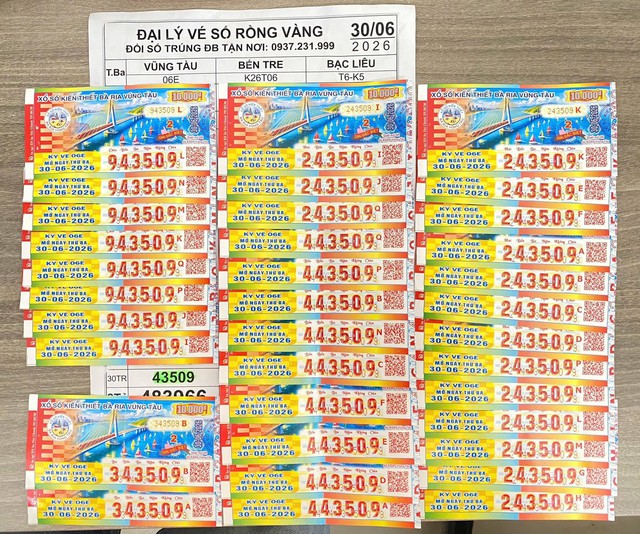 Cùng mua xổ số miền Nam đài Vũng Tàu, 3 người TP.HCM may mắn trúng 1,05 tỉ - Ảnh 1.