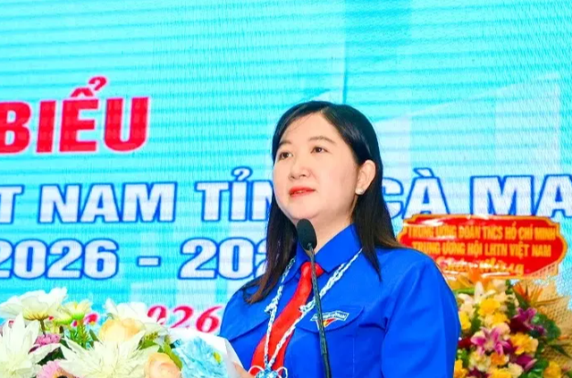 Chị Nguyễn Thị Thúy Duy giữ chức Chủ tịch Hội Liên hiệp thanh niên tỉnh Cà Mau - Ảnh 1.