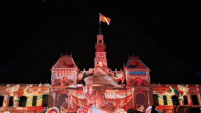 3D Mapping thắp sáng bầu trời TP.HCM dịp 50 năm thành phố mang tên Bác- Ảnh 7.
