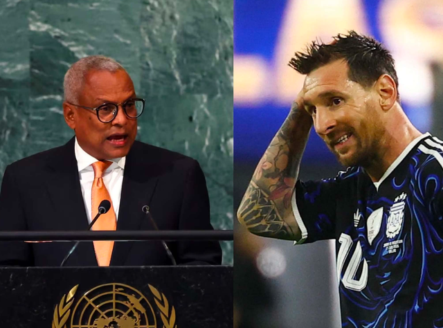 Tổng thống Cabo Verde ngưỡng mộ Messi sâu sắc, sẽ làm điều đặc biệt dành riêng cho thần tượng
- Ảnh 1.