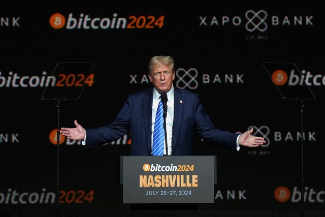 Tổng thống Trump kiếm được gần 1,2 tỉ USD từ tiền kỹ thuật số- Ảnh 1.
