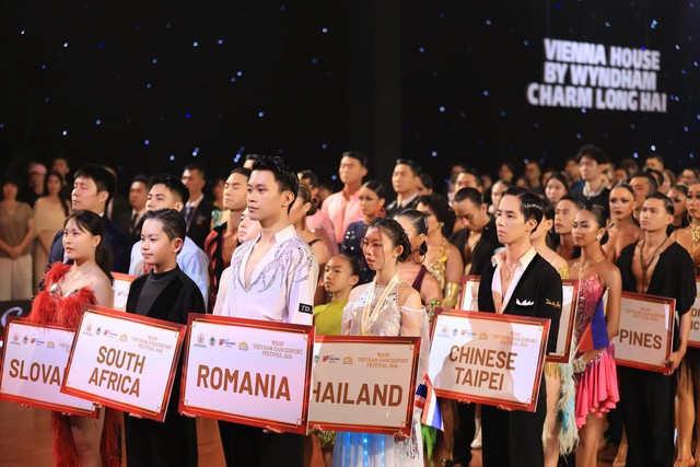 Khai mạc giải vô địch khiêu vũ thể thao châu Á 2026, hàng nghìn VĐV tranh tài quyết liệt- Ảnh 3.