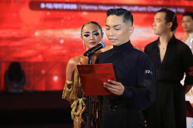 Khai mạc giải vô địch khiêu vũ thể thao châu Á 2026, hàng nghìn VĐV tranh tài quyết liệt- Ảnh 4.