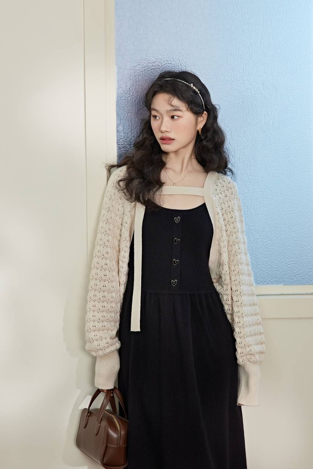 Áo cardigan trở lại mạnh mẽ với phong cách phóng khoáng, thời thượng- Ảnh 6.