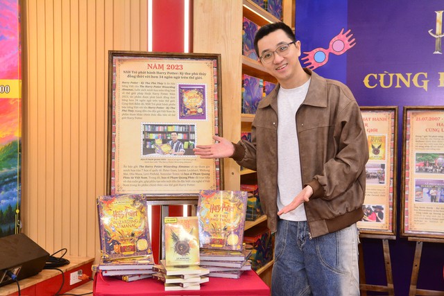 'Harry Potter' do họa sĩ Việt vẽ bìa ra mắt bằng 34 ngôn ngữ- Ảnh 4.