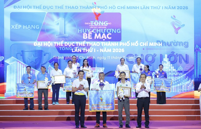 TP.HCM tổ chức th&agrave;nh c&ocirc;ng Đại hội TDTT quy m&ocirc; lớn nhất từ trước đến nay- Ảnh 3.