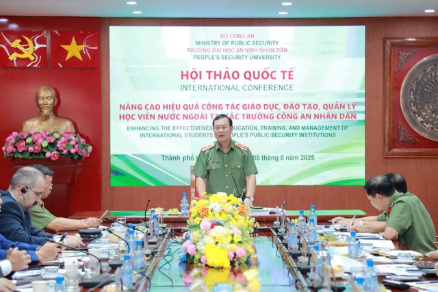 Trường ĐH An ninh nh&acirc;n d&acirc;n với mục ti&ecirc;u chiến lược sau 60 năm x&acirc;y dựng - Ảnh 1.
