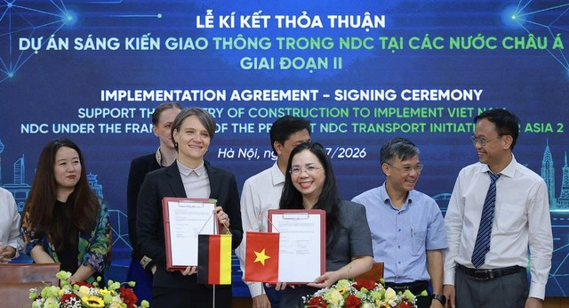 Khởi động hợp tác Việt – Đức thúc đẩy chuyển đổi xanh ngành giao thông vận tải - Ảnh 1.