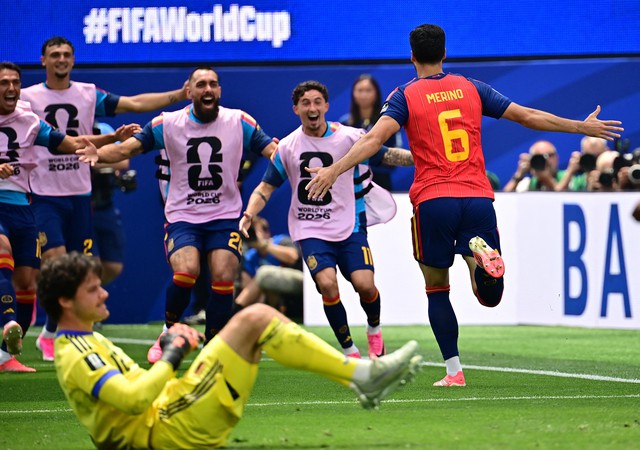 Tiền vệ Merino đưa Tây Ban Nha vào tứ kết: 'Siêu dự bị' lợi hại nhất World Cup 2026, anh là ai?- Ảnh 2.