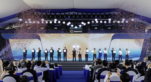 SuntoryPepsico khánh thành nhà máy đẳng cấp châu Á trị giá 300 triệu USD- Ảnh 1.