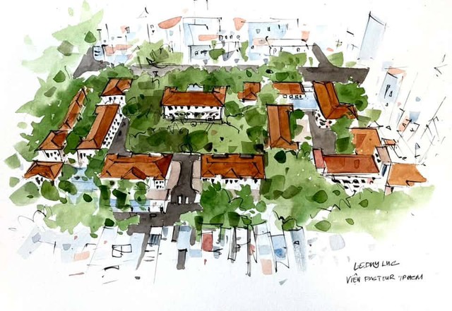 Viện Pasteur Sài Gòn: ‘Cửa sổ phong thủy’ và mộ cổ vô danh- Ảnh 4.