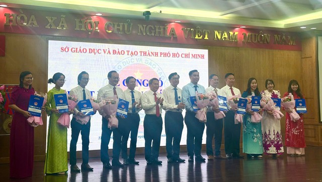 TP.HCM điều động, bổ nhiệm nhiều hiệu trưởng, hiệu ph&oacute; tại 3 khu vực - Ảnh 2.