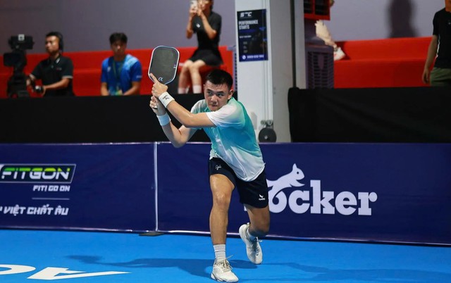 Vượt Phúc Huỳnh, Lý Hoàng Nam đoạt cú đúp vô địch giải pickleball châu Á mở rộng- Ảnh 1.