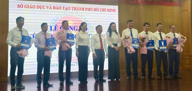 TP.HCM điều động, bổ nhiệm nhiều hiệu trưởng, hiệu ph&oacute; tại 3 khu vực - Ảnh 1.