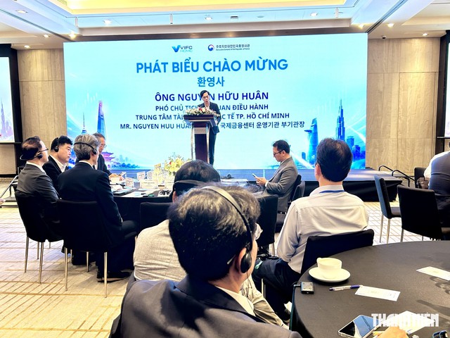 H&agrave;n Quốc v&agrave; Việt Nam th&uacute;c đẩy hợp t&aacute;c tại Trung t&acirc;m t&agrave;i ch&iacute;nh quốc tế - Ảnh 1.
