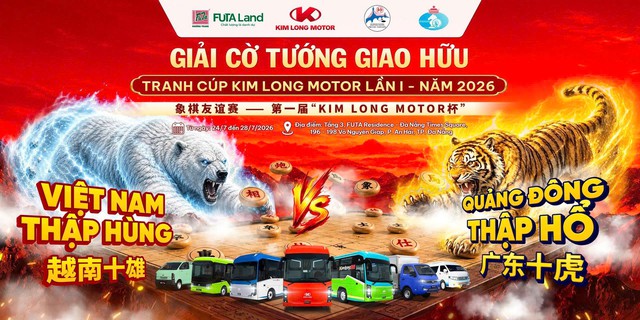Giải cờ tướng giao hữu quốc tế Việt Nam - Trung Quốc quy tụ nhiều kỳ thủ danh tiếng- Ảnh 1.
