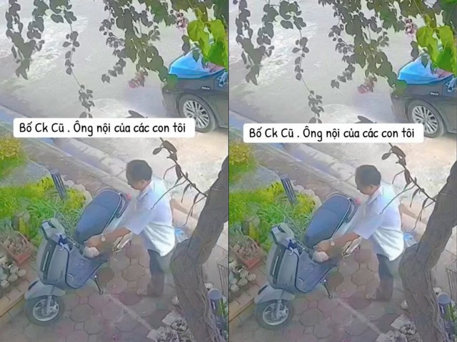 Bố chồng cũ lặng lẽ treo đồ ăn ở xe, con dâu giữ quan hệ tốt đẹp - Ảnh 1.