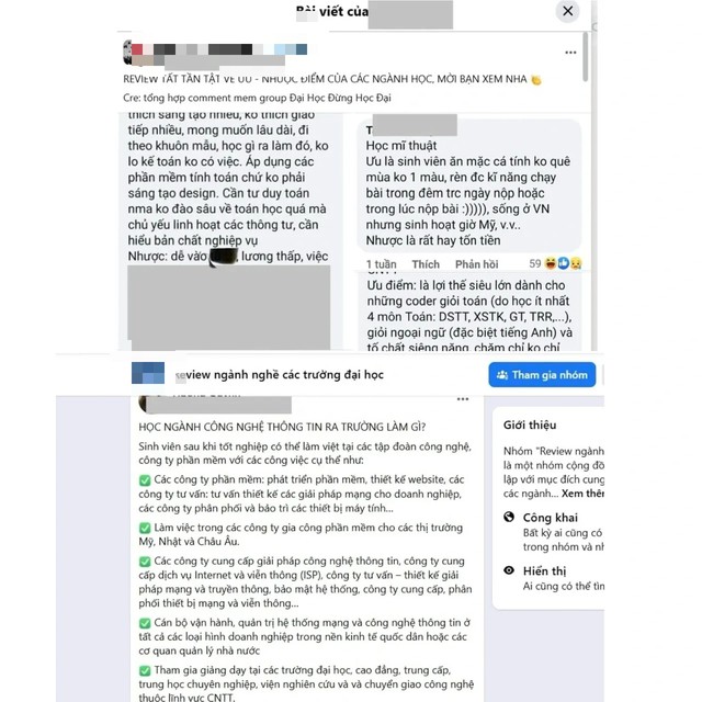 Chọn trường, ngành học có nên dựa vào các review? - Ảnh 1.
