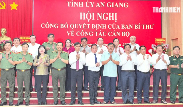 Trung tướng Đinh Văn Nơi làm Phó bí thư Tỉnh ủy An Giang - Ảnh 3.