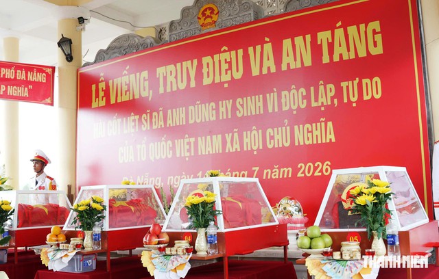 Sau 57 năm dưới lòng hang Đá Sập, 5 liệt sĩ trở về đất mẹ - Ảnh 4.