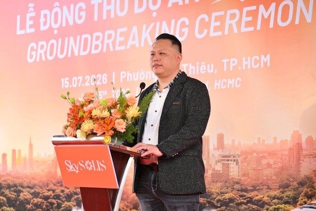 Lễ động thổ dự &aacute;n căn hộ SkySOLIS- Ảnh 1.