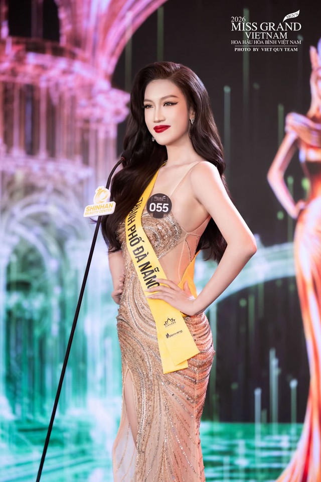 Sắc vóc nữ du học sinh Mỹ gây chú ý tại Miss Grand Vietnam - Ảnh 3.