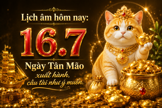 Lịch &acirc;m h&ocirc;m nay 16.7: Lưu &yacute; ng&agrave;y T&acirc;n M&atilde;o - Ảnh 1.
