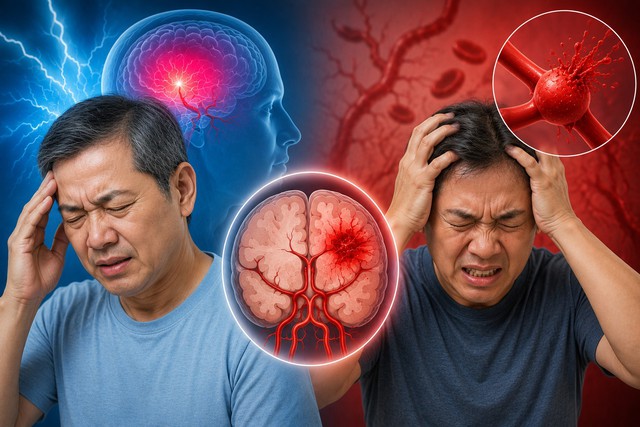 Đau nửa đầu hay vỡ phình động mạch não? Chuyên gia chỉ cách phân biệt - Ảnh 1.